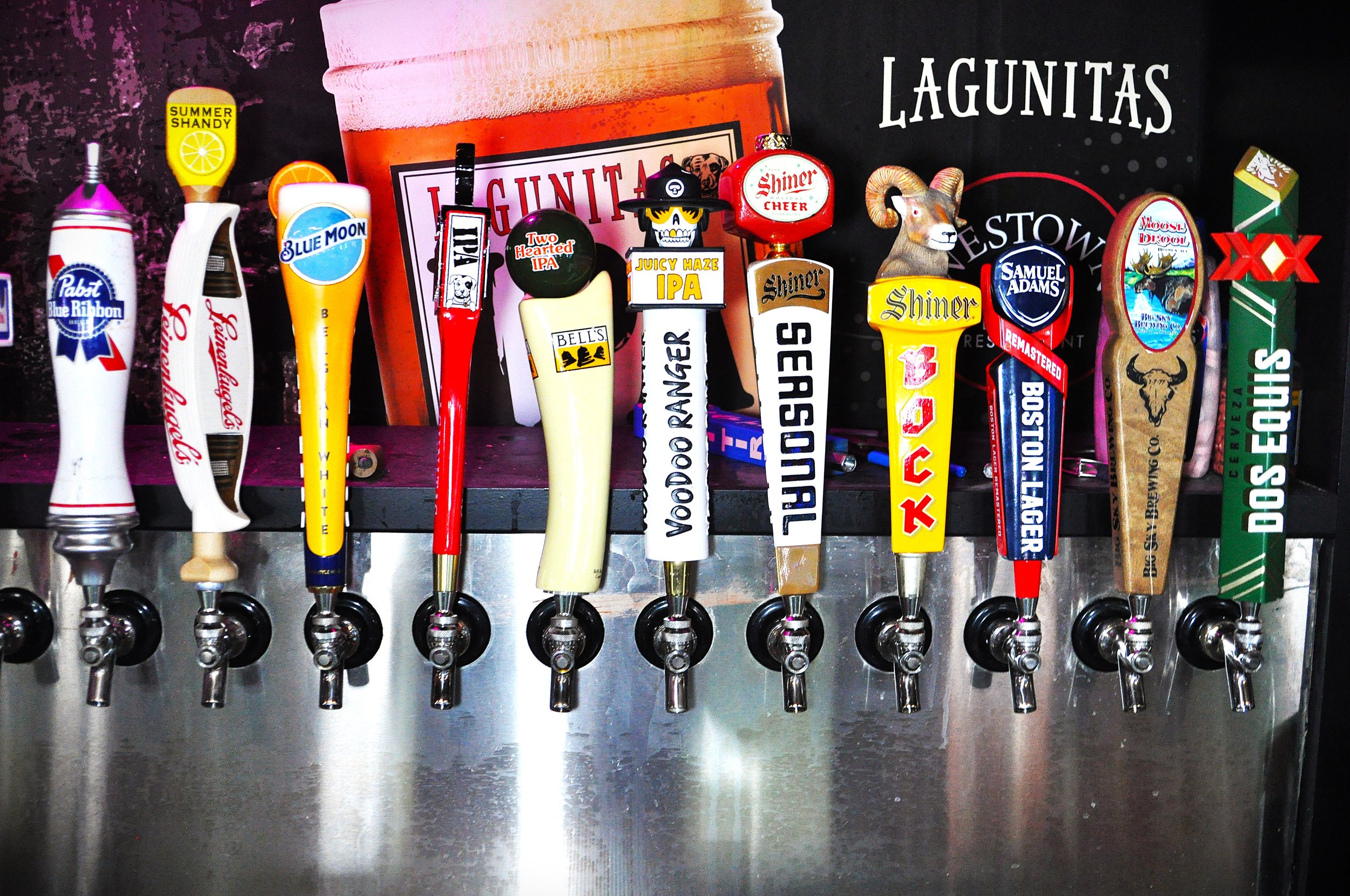 Westown Tap draft wall